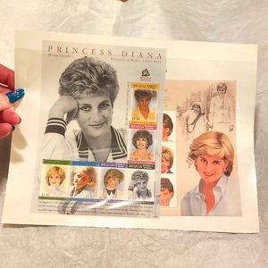 Princess Diana Stamp Sets From Grenada & Bequia Mint NH NWT